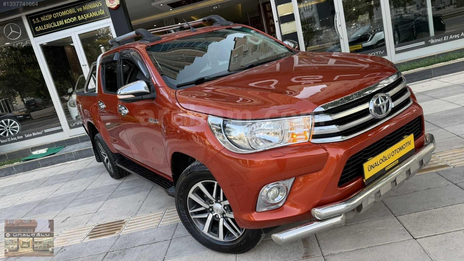 ÜNALOĞLUNDAN BOYASIZ TOYOTA HİLÜX 2.4 ADVANTURE 4x2 7