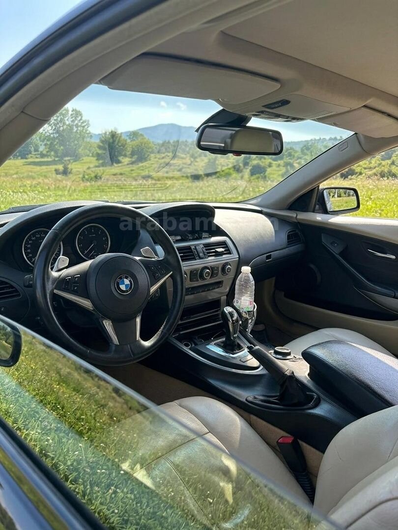 Sahibinden BMW 6 Serisi 630i 2008 Model İzmir 320.000 km Siyah 6