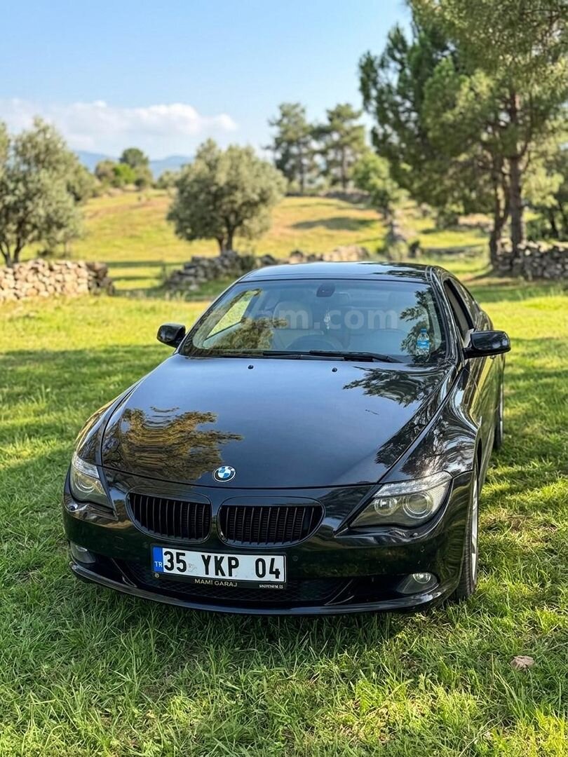Sahibinden BMW 6 Serisi 630i 2008 Model İzmir 320.000 km Siyah 1