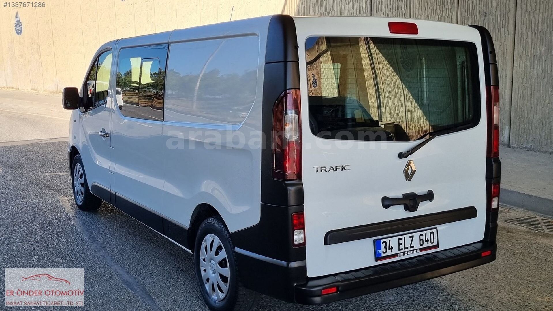 Galeriden Renault Trafic 2.0 BlueDCi Grand Confort 2021 Model İstanbul 102.000 km Beyaz 3