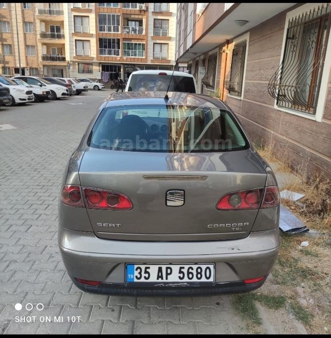 Sahibinden Seat Cordoba 1.4 TDI S-Rider 2006 Model Manisa 215.000 km Füme 4