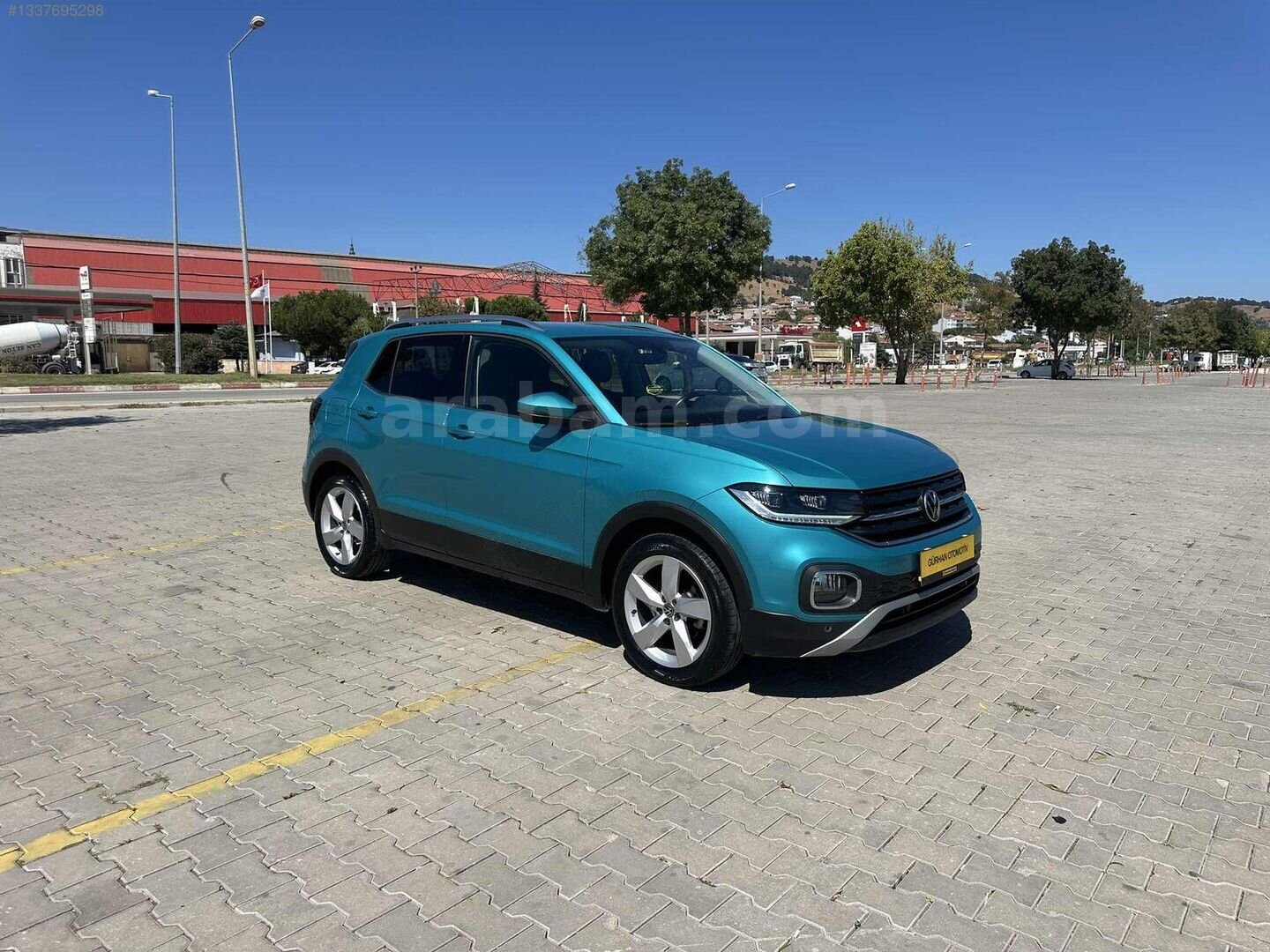 Galeriden Volkswagen T-Cross 1.0 TSI Style 2023 Model Çanakkale 44.000 km Yeşil 4
