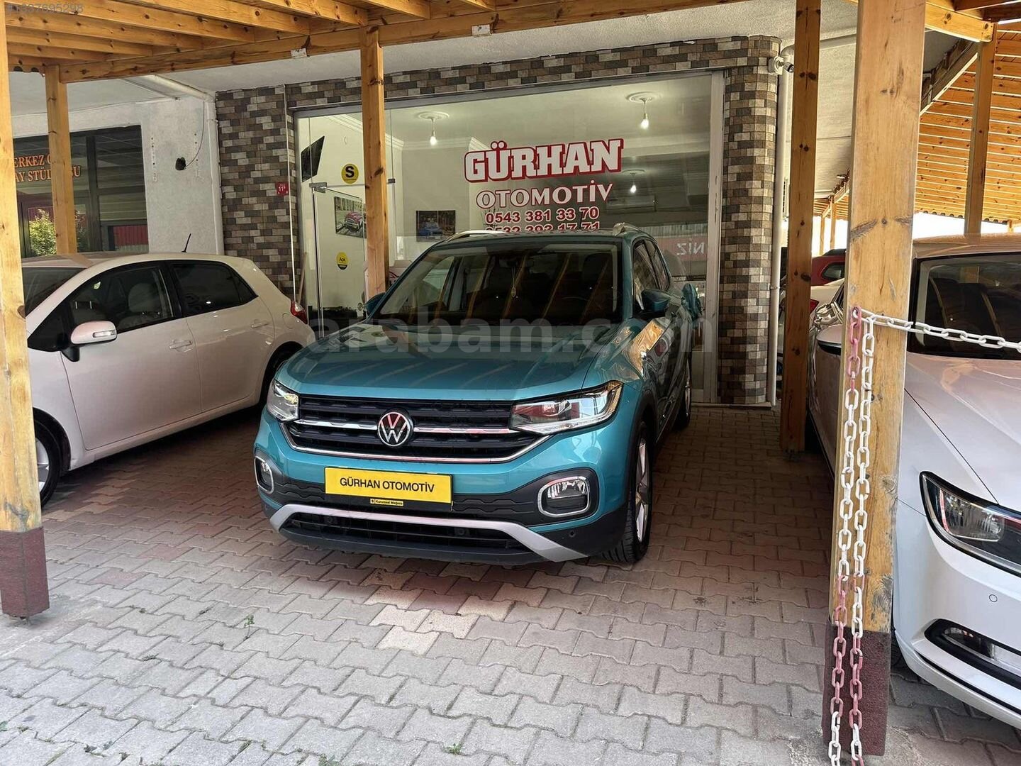 Galeriden Volkswagen T-Cross 1.0 TSI Style 2023 Model Çanakkale 44.000 km Yeşil 2
