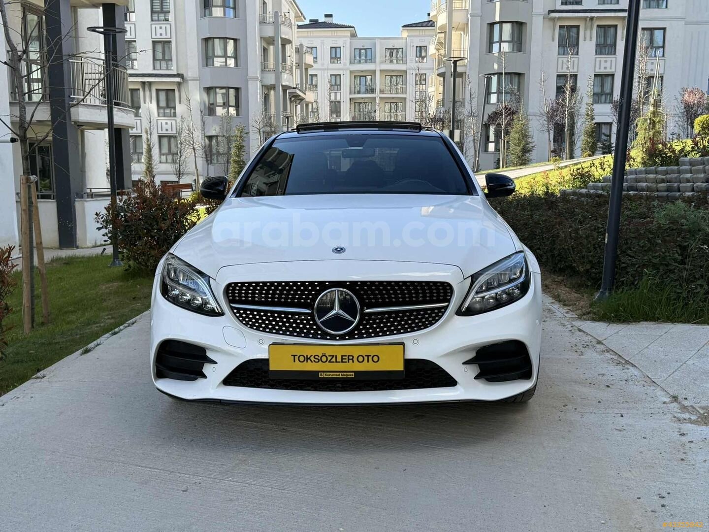 Galeriden Mercedes - Benz C 200 AMG 2018 Model İstanbul 77.000 km Beyaz 2