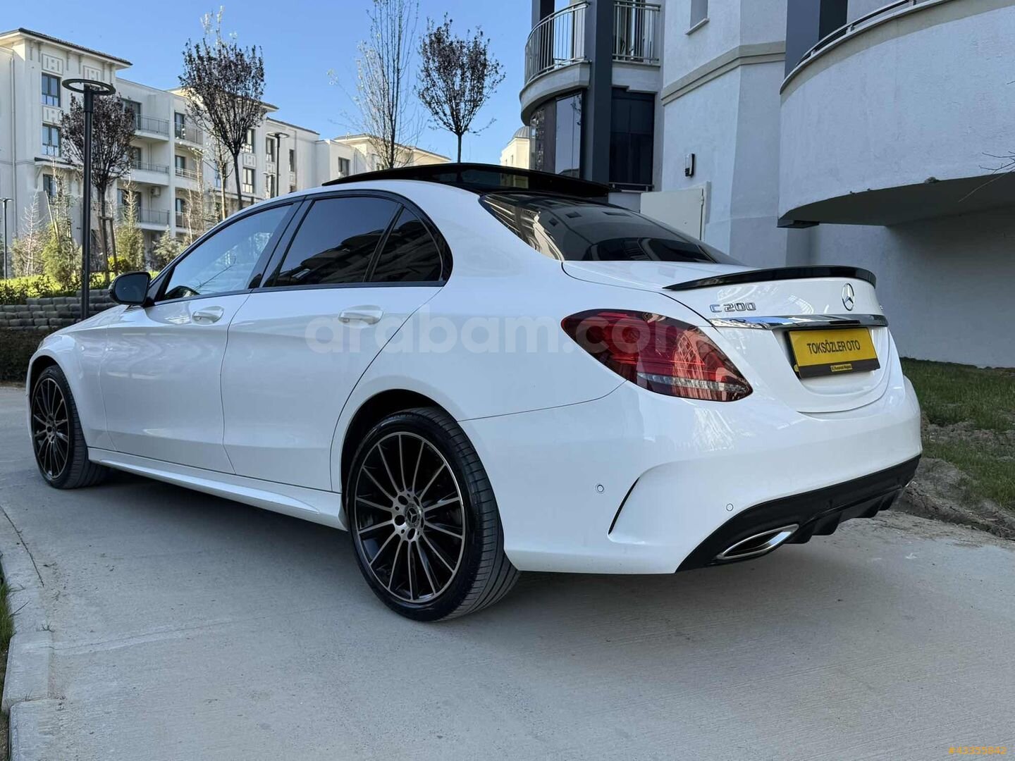 Galeriden Mercedes - Benz C 200 AMG 2018 Model İstanbul 77.000 km Beyaz 4