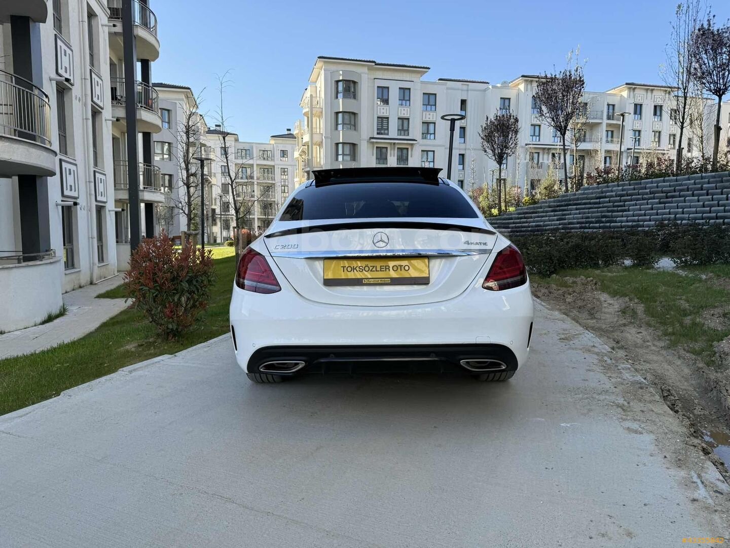 Galeriden Mercedes - Benz C 200 AMG 2018 Model İstanbul 77.000 km Beyaz 5