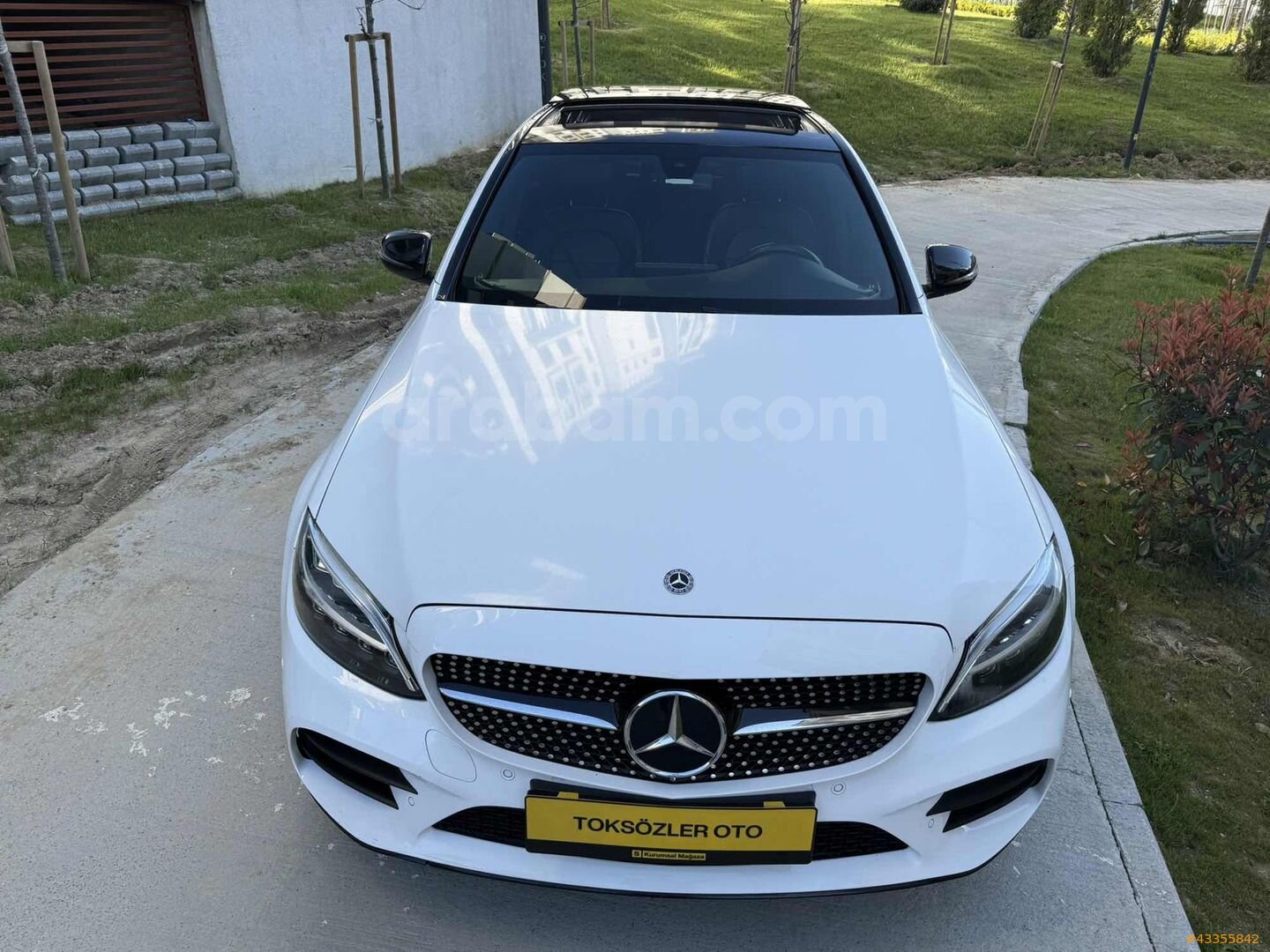 Galeriden Mercedes - Benz C 200 AMG 2018 Model İstanbul 77.000 km Beyaz 6