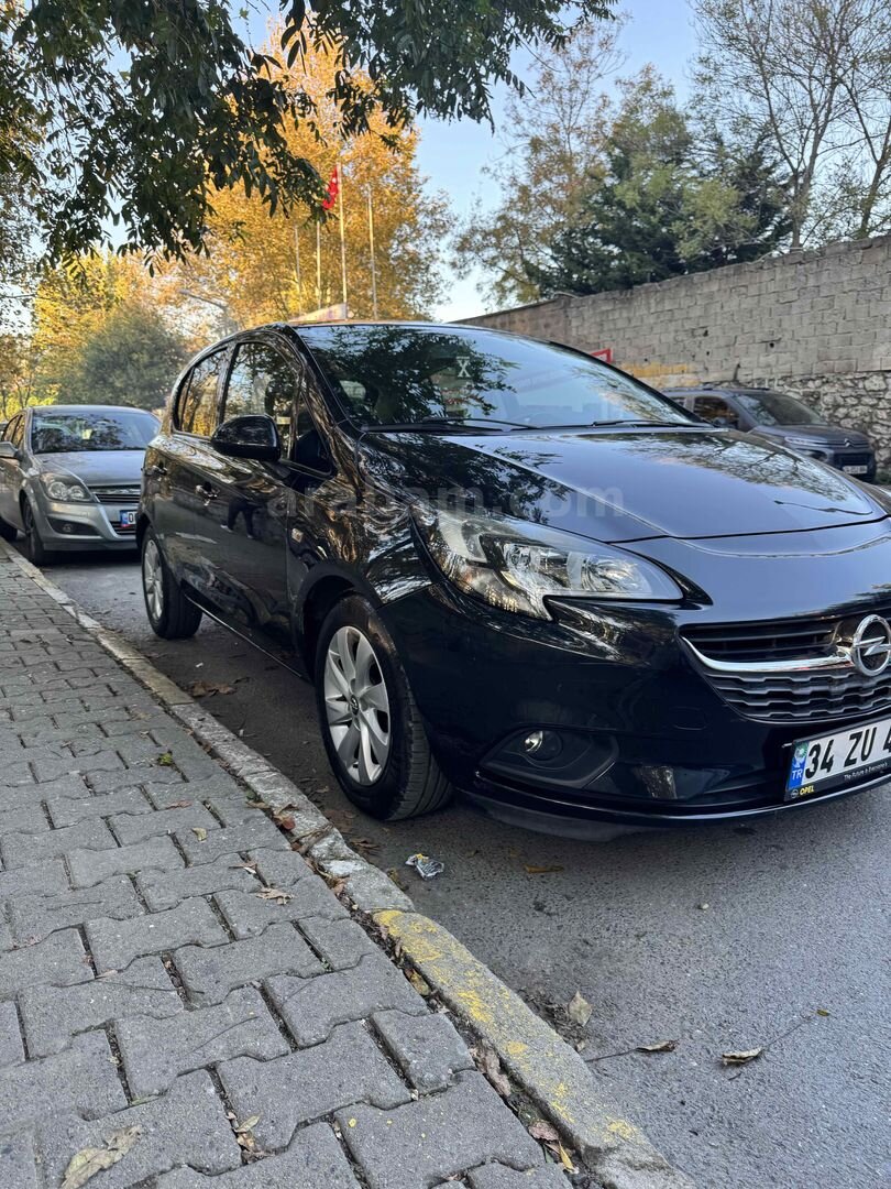 Sahibinden Opel Corsa 1.4 Enjoy 2015 Model İstanbul 96.000 km Siyah 1