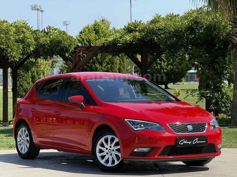 2015 - LEON - OTOMATİK -110HP KIRMIZI - LED FAR-STOP - STYLE - İLK EL - 99.oooKM - BAKIMLI