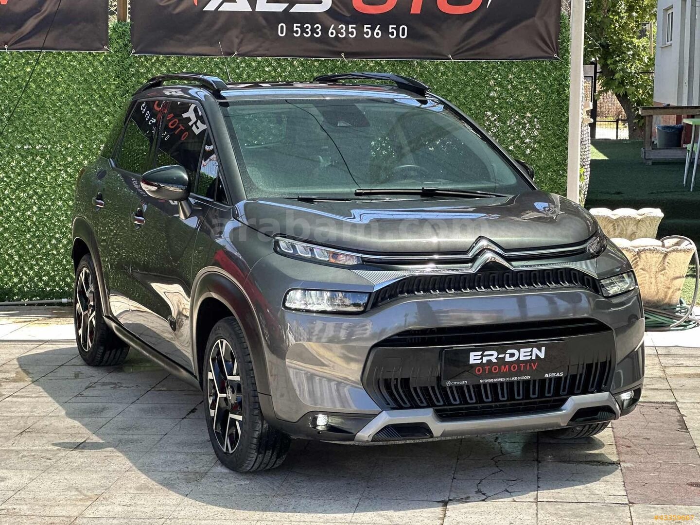 Galeriden Citroen C3 Aircross 1.2 PureTech Shine 2022 Model Denizli 49.000 km Füme 3