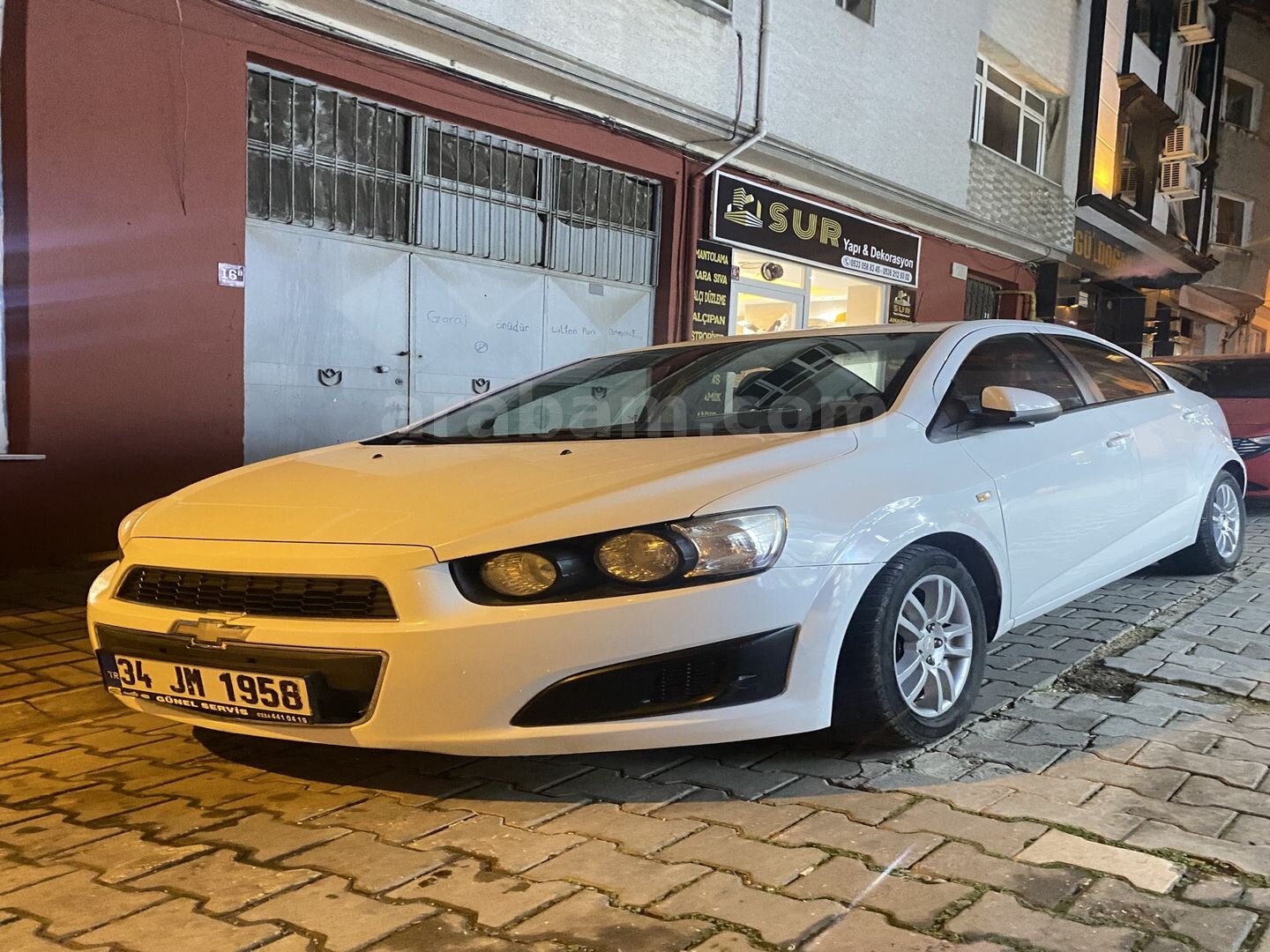 Sahibinden Chevrolet Aveo 1.3 D LT 2012 Model Balıkesir 203.000 km Beyaz 1