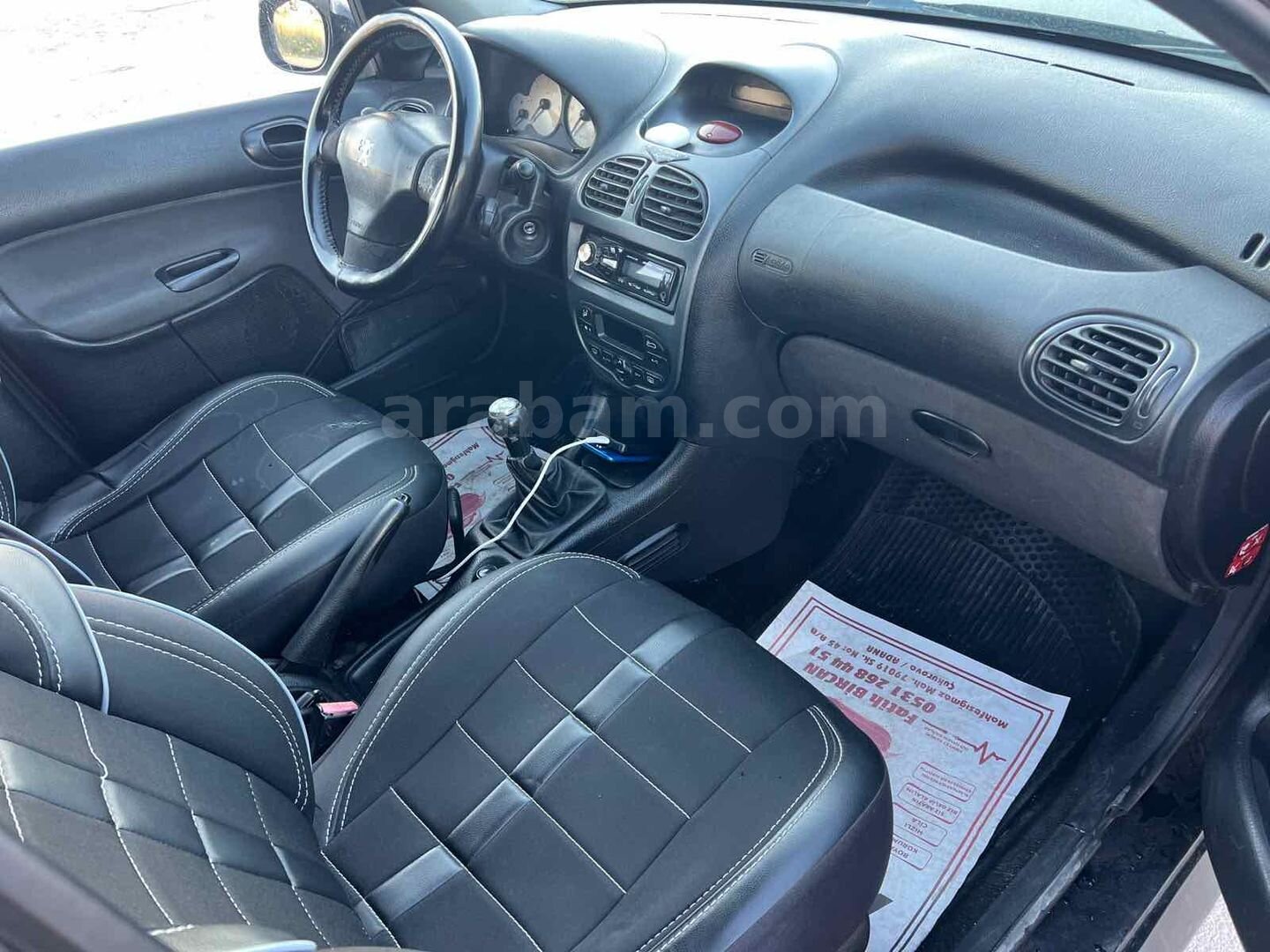 Galeriden Peugeot 206 1.4 HDi Feline 2006 Model Adana 7