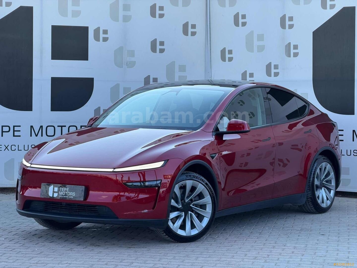 Galeriden Tesla Model Y Long Range (Juniper) 2025 Model İzmir 25.000 km Kırmızı 5