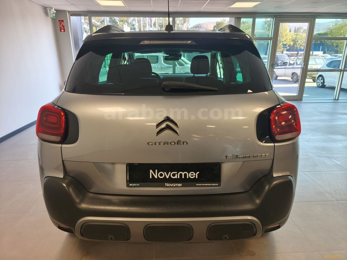 Galeriden Citroen C3 Aircross 1.5 BlueHDI Shine 2020 Model İzmir 112.556 km Gri 6