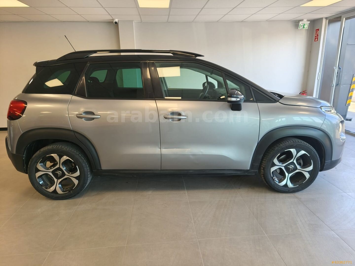 Galeriden Citroen C3 Aircross 1.5 BlueHDI Shine 2020 Model İzmir 112.556 km Gri 4