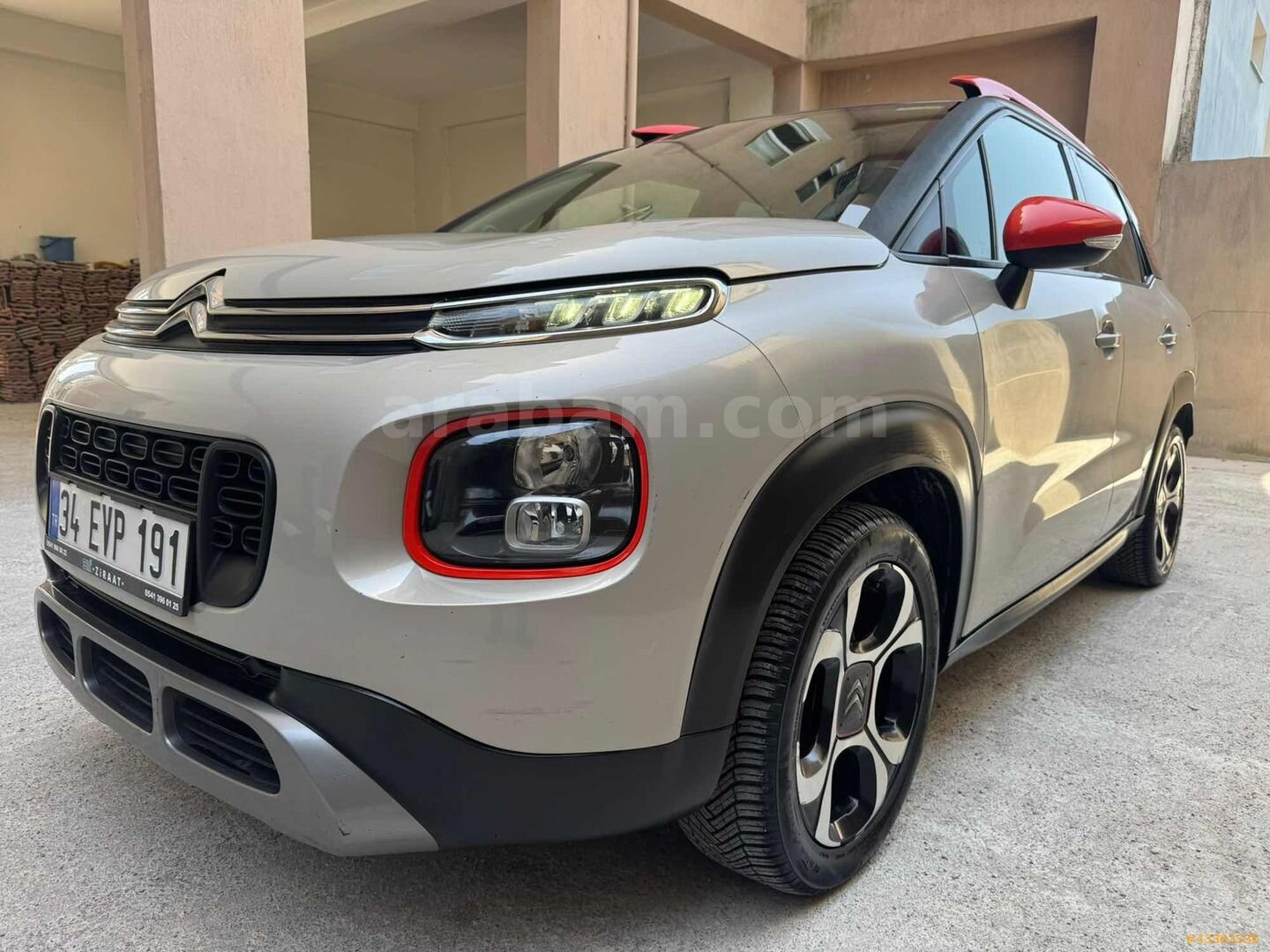 Galeriden Citroen C3 Aircross 1.2 PureTech Shine 2017 Model İzmir 163.000 km Kırmızı 5