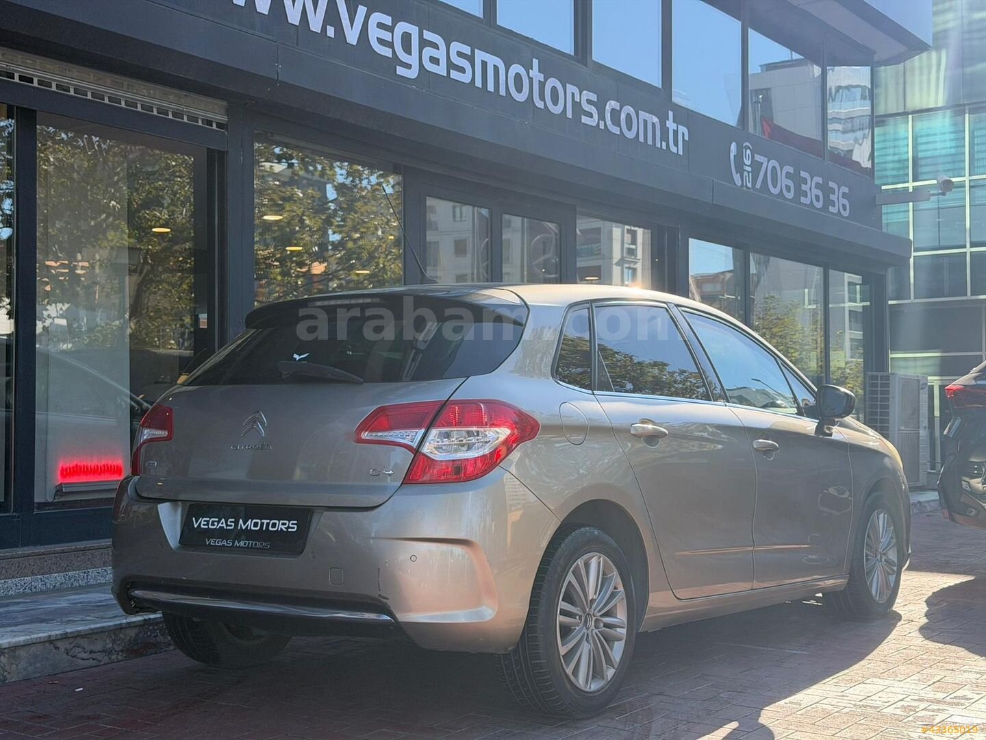 -VEGAS MOTORS- 2012 CITROEN C4 1.6 e-HDI CONFORT PLUS 7