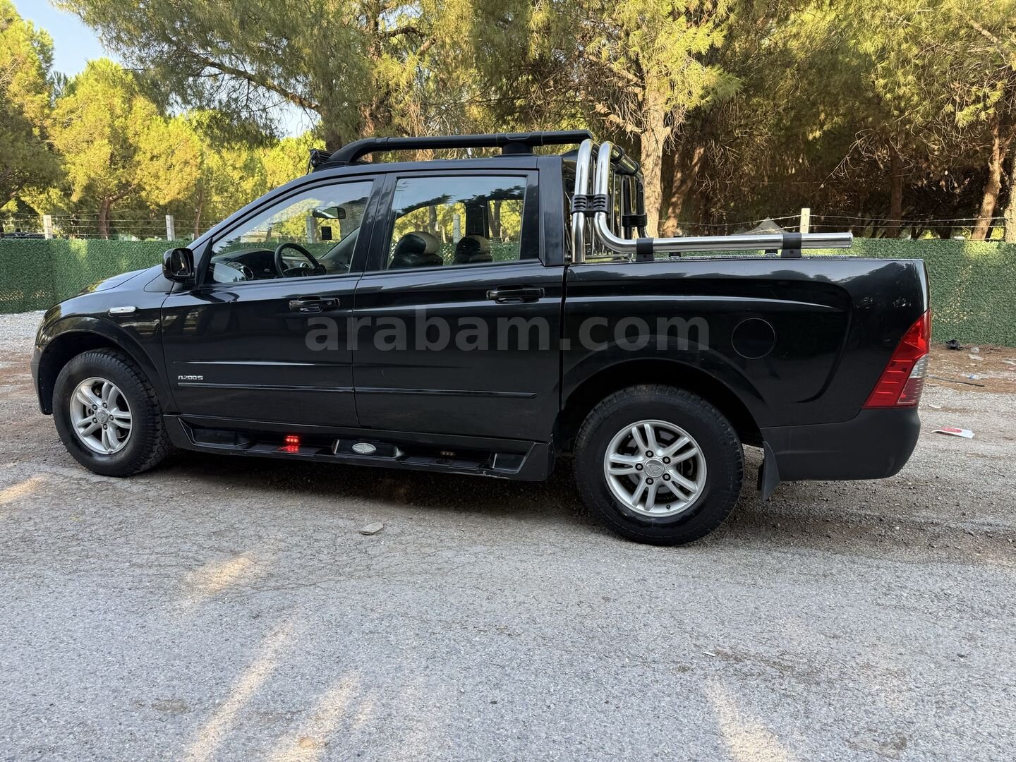 Galeriden KGM SsangYong Actyon Sports 2.0 SXDI 4x2 2008 Model Manisa 248.000 km Siyah 5