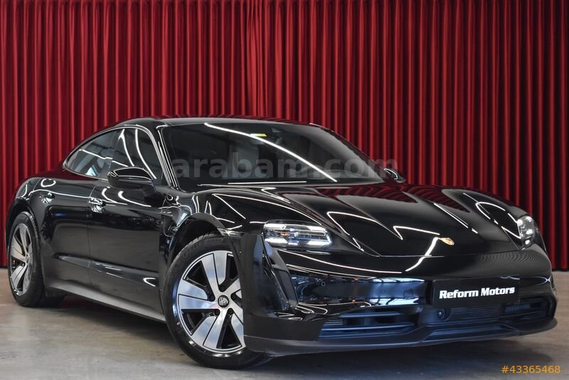 Galeriden Porsche Taycan Elektrik 2021 Model İstanbul 34.600 km Siyah