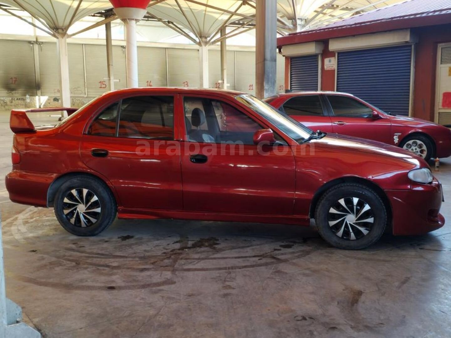 Sahibinden Hyundai Accent 1.3 GLS 1998 Model Konya 266.125 km Bordo 6