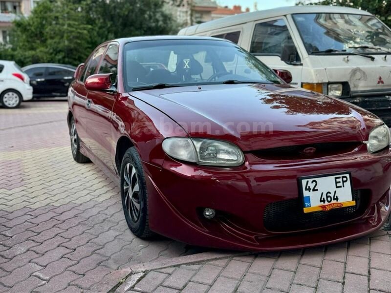 Sahibinden Hyundai Accent 1.3 GLS 1998 Model Konya 266.125 km Bordo