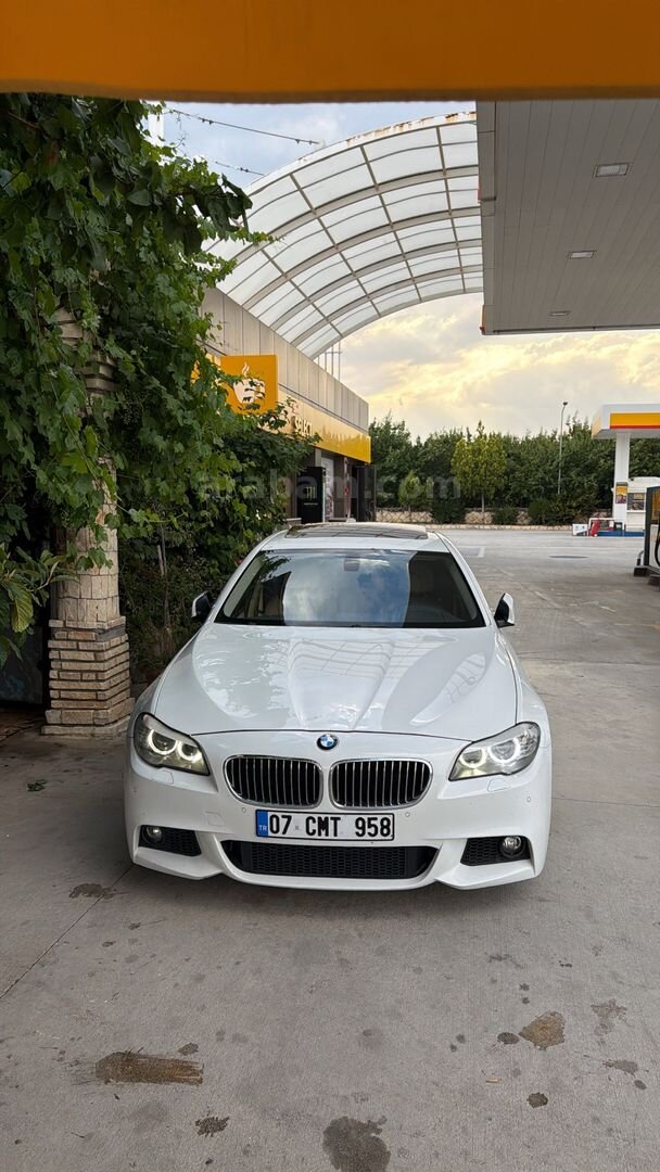 Sahibinden BMW 5 Serisi 520d Premium 2013 Model Antalya 257.000 km Beyaz 2