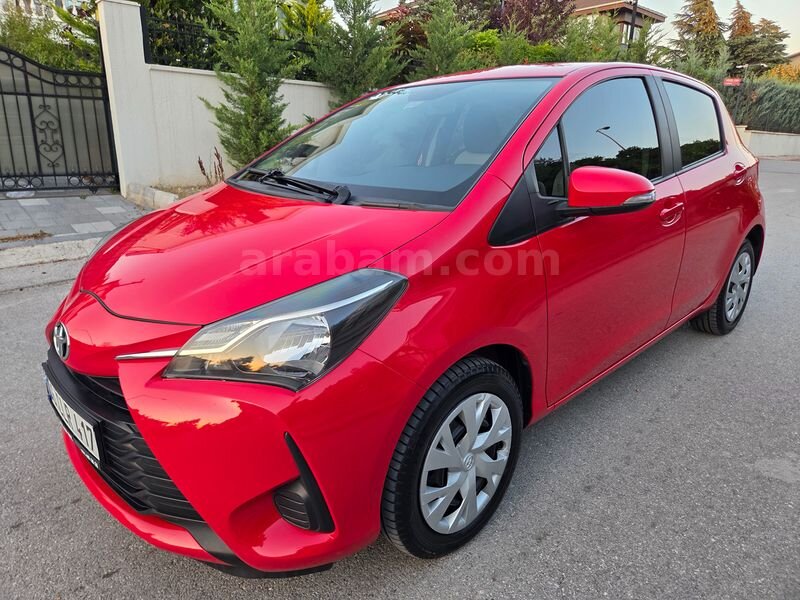 Galeriden Toyota Yaris 1.5 Fun Special 2017 Model Ankara 62.800 km Kırmızı