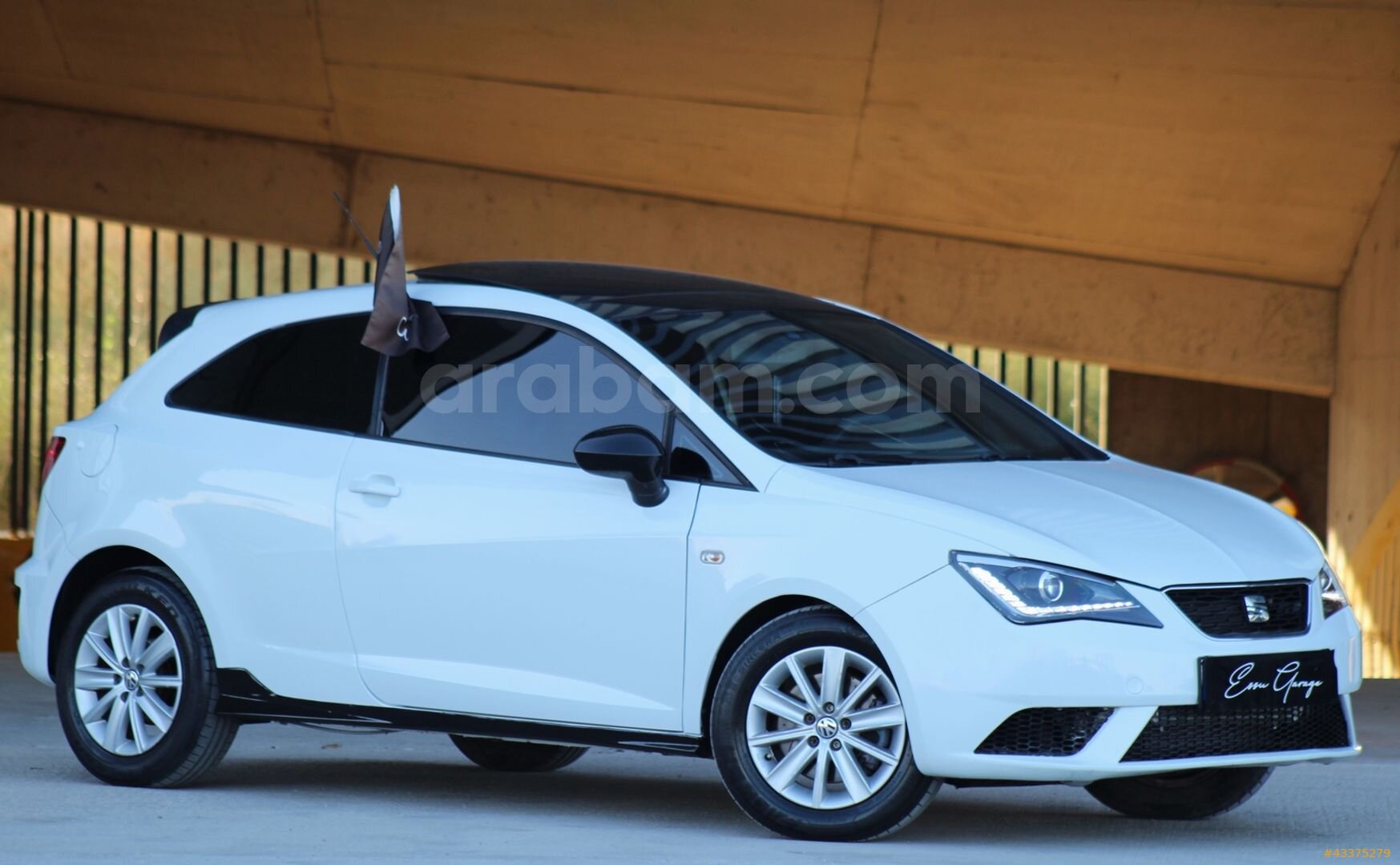 ES-SU GARAGE'DEN 2013 SEAT IBIZA 1.4 TSI COUPE CUPRA CAM TAVAN ! 3