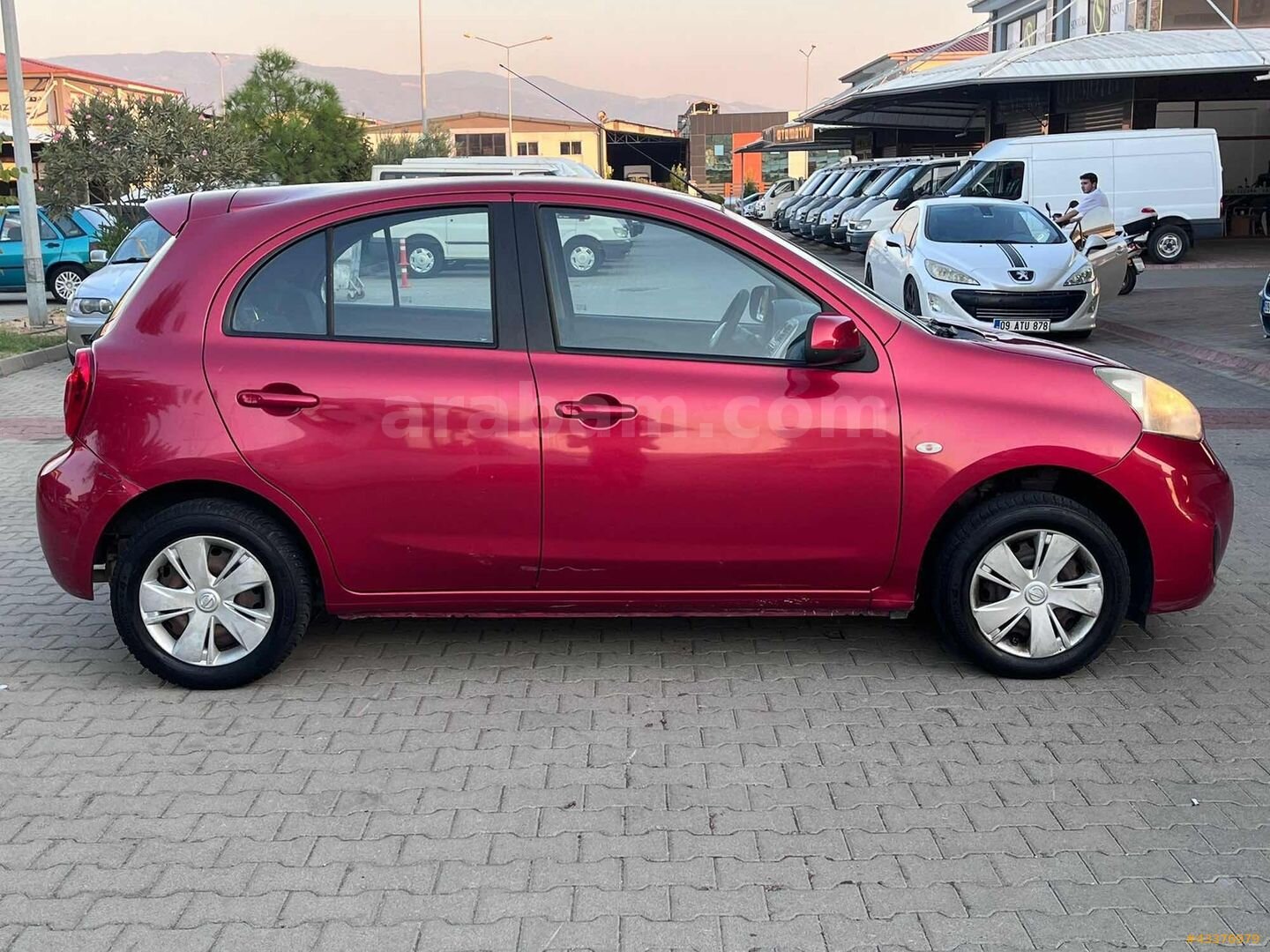 2014 MİCRA 1.2 STREET 93 BİN KM HATASIZ BOYASIZ KIRMIZI 3