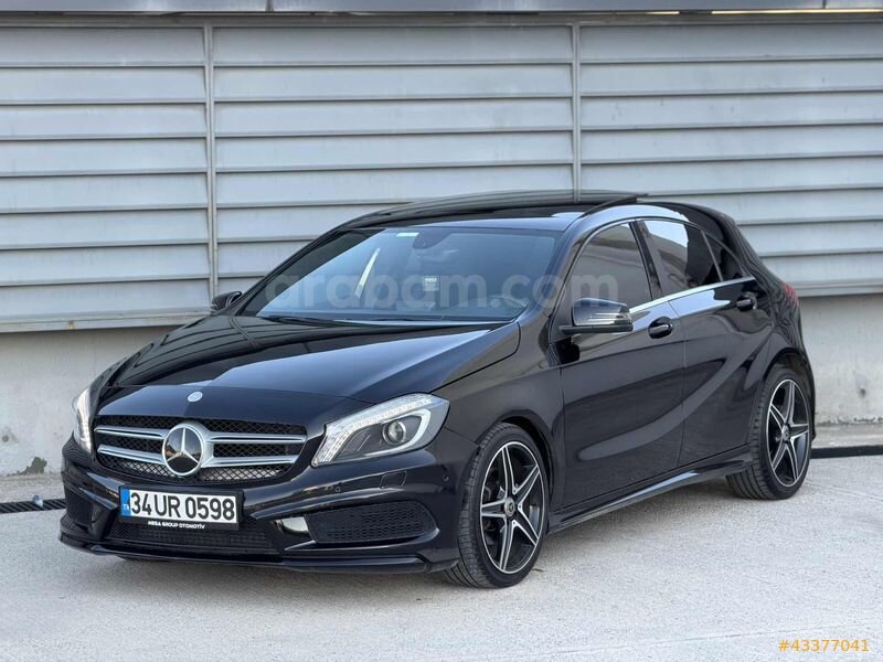 MERCEDES BENZ A200 AMG SPORT CAM TAVAN SPOR EGZOZ DEĞİŞENSİZ
