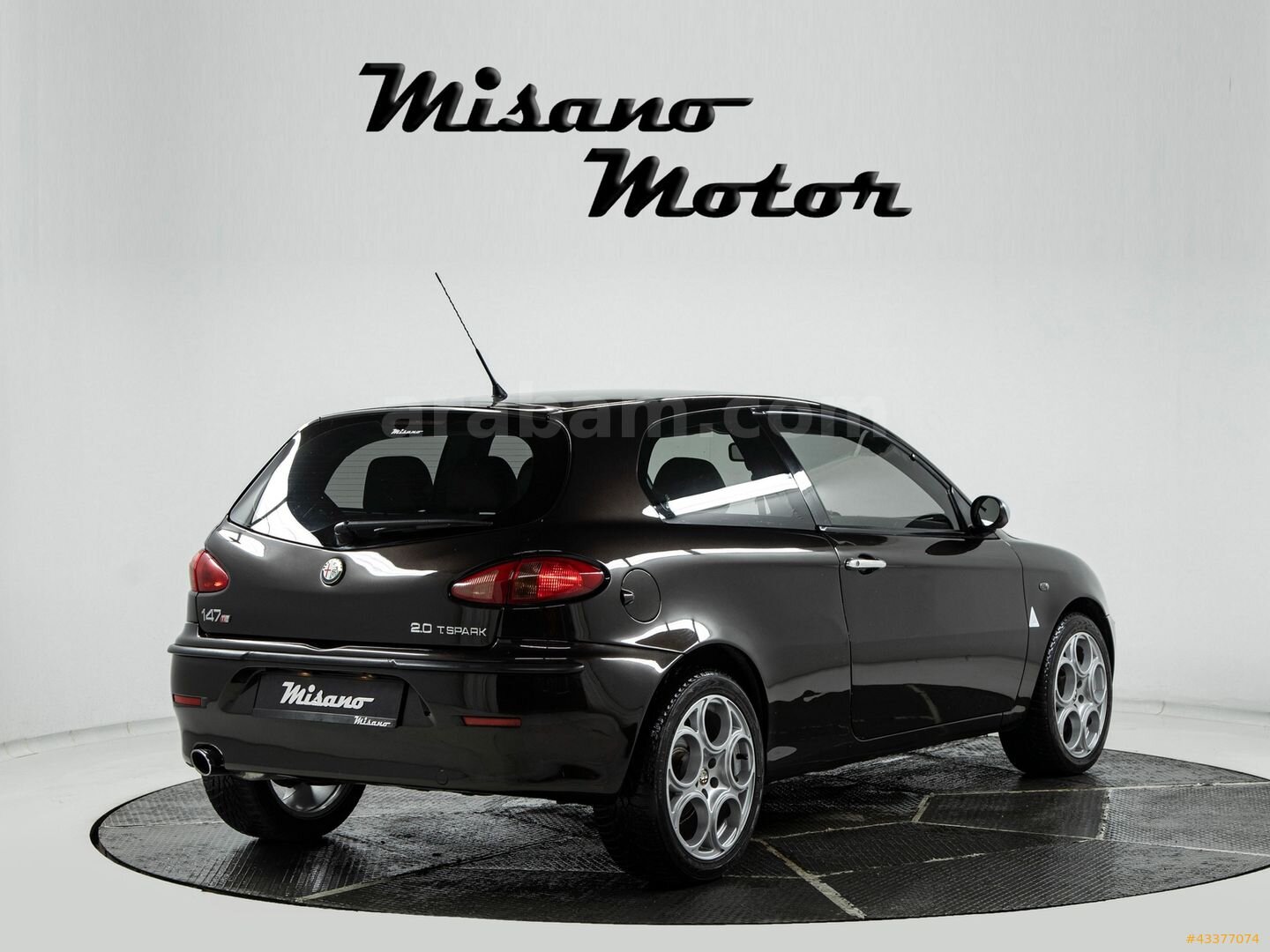 Galeriden Alfa Romeo 147 2.0 TS Distinctive 2003 Model İstanbul 208.611 km Siyah 4
