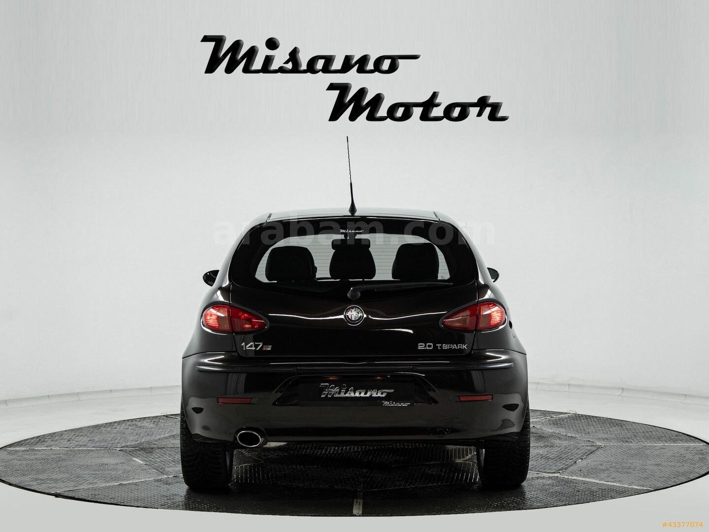 Galeriden Alfa Romeo 147 2.0 TS Distinctive 2003 Model İstanbul 208.611 km Siyah 5