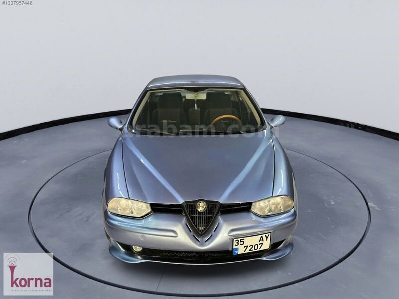 Galeriden Alfa Romeo 156 2.0 TS 1998 Model İzmir 274.750 km Mavi