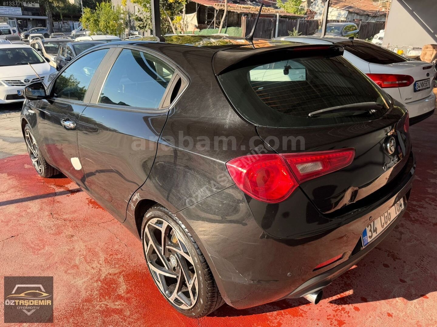 Galeriden Alfa Romeo Giulietta 1.4 TB MultiAir Distinctive 2012 Model İstanbul 171.653 km Siyah 7