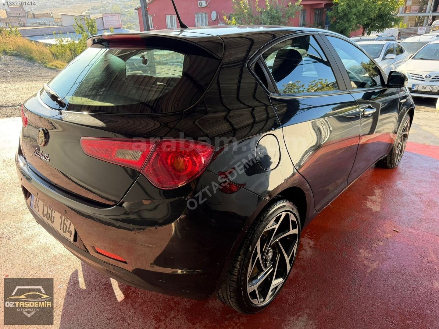 Galeriden Alfa Romeo Giulietta 1.4 TB MultiAir Distinctive 2012 Model İstanbul 171.653 km Siyah 5