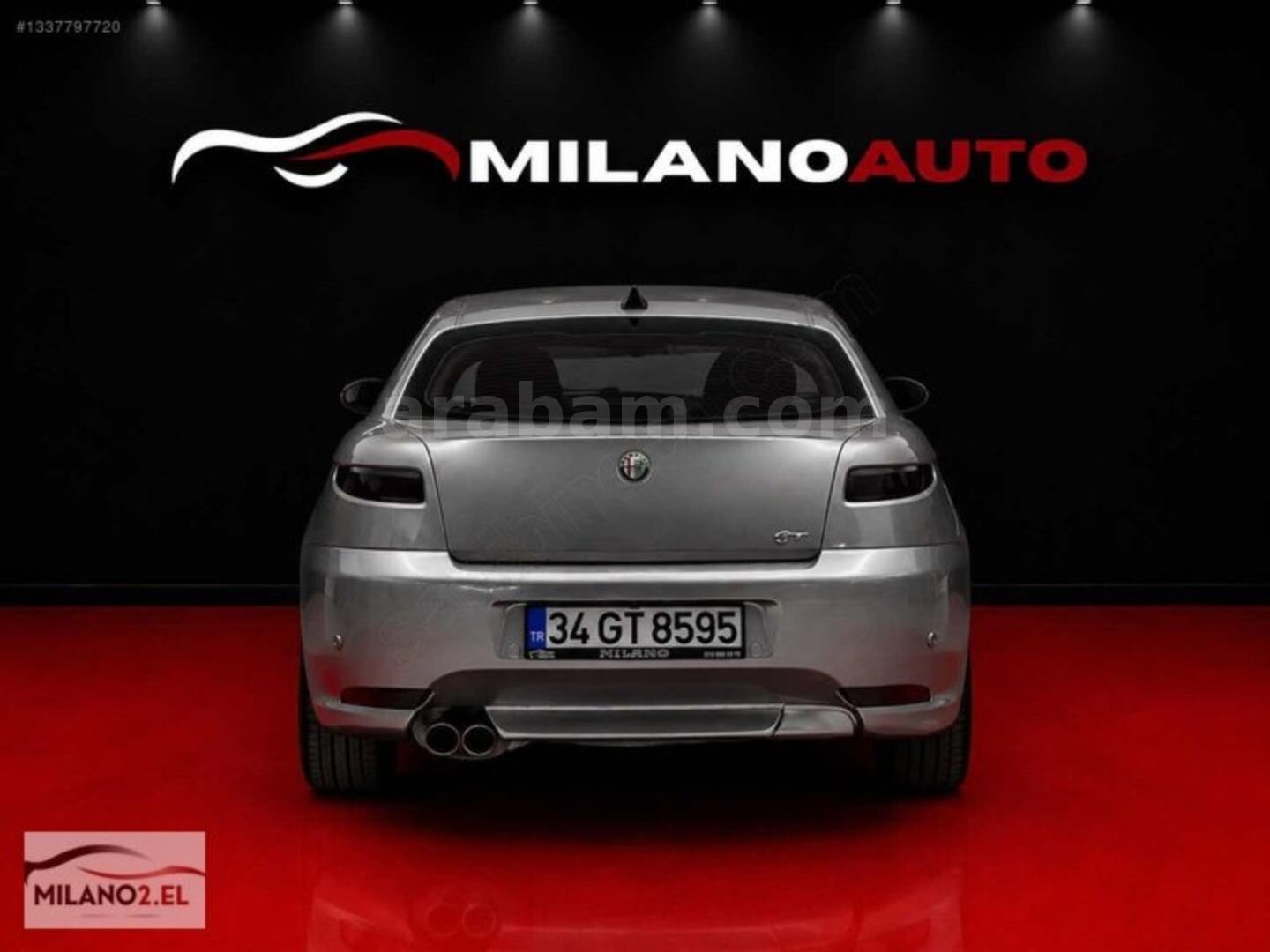 Galeriden Alfa Romeo GT 2.0 JTS Distinctive Selespeed 2006 Model İstanbul 266.000 km Gri 5