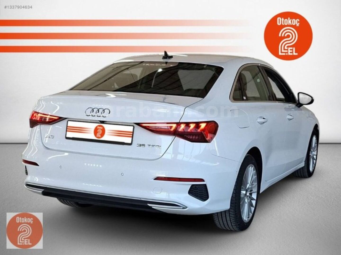 Galeriden Audi A3 Sedan 35 TFSI Advanced 2023 Model Kırşehir 81.595 km Beyaz 5