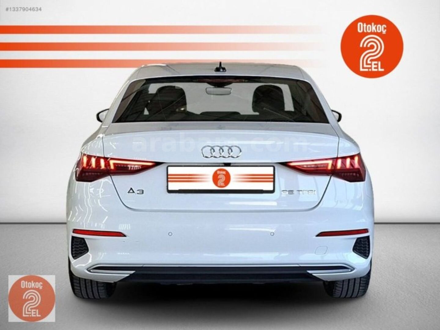 Galeriden Audi A3 Sedan 35 TFSI Advanced 2023 Model Kırşehir 81.595 km Beyaz 7