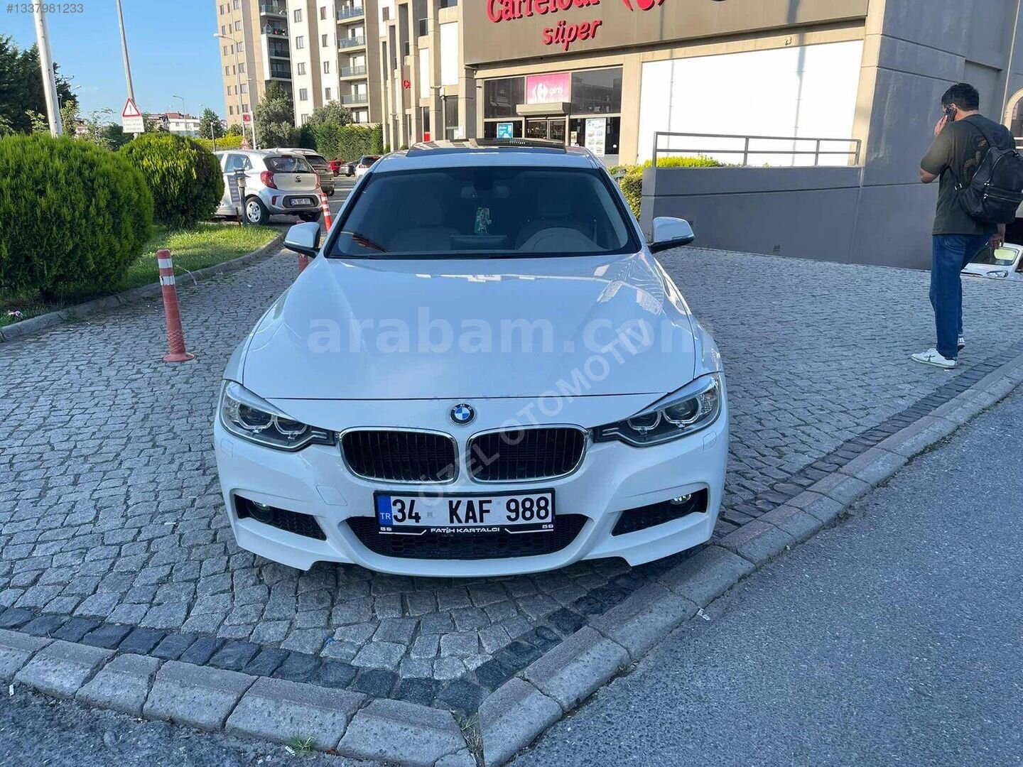 ÖZEL'den HATASIZ BOYASIZ TEMİZ BAKIMLI BMW 3.20d 3
