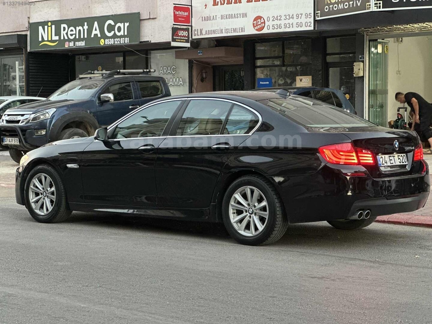 Galeriden BMW 5 Serisi 520d Premium 2013 Model Antalya 240.000 km Siyah 3