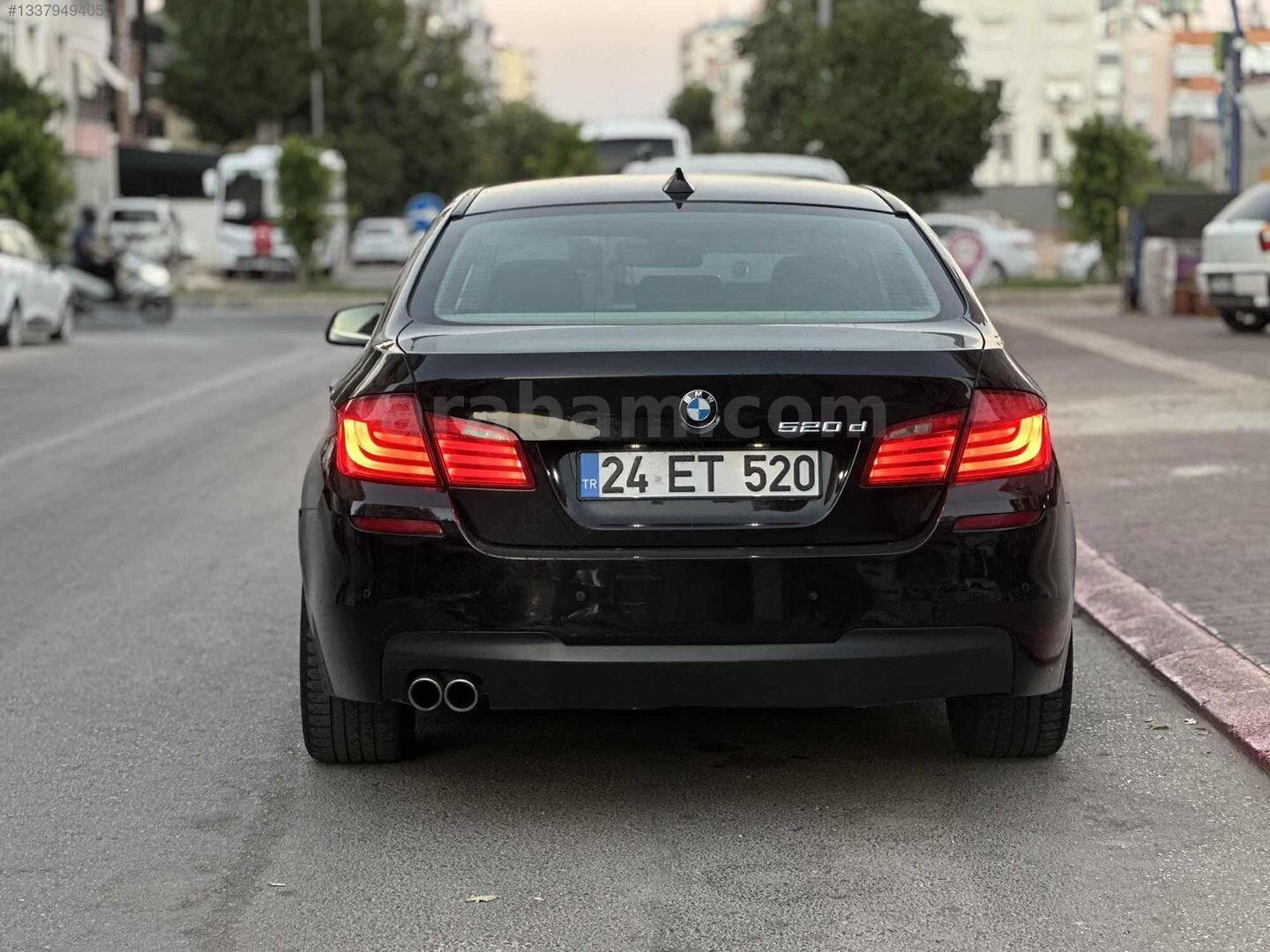 Galeriden BMW 5 Serisi 520d Premium 2013 Model Antalya 240.000 km Siyah 4