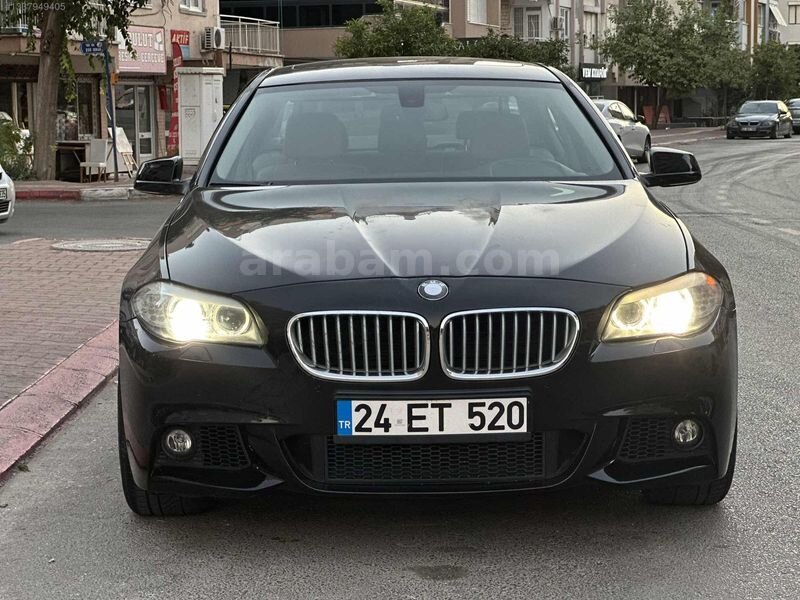 Galeriden BMW 5 Serisi 520d Premium 2013 Model Antalya 240.000 km Siyah