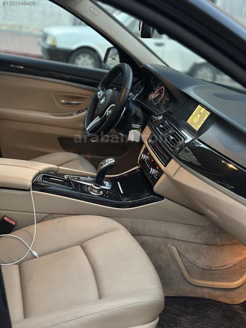 Galeriden BMW 5 Serisi 520d Premium 2013 Model Antalya 240.000 km Siyah 7