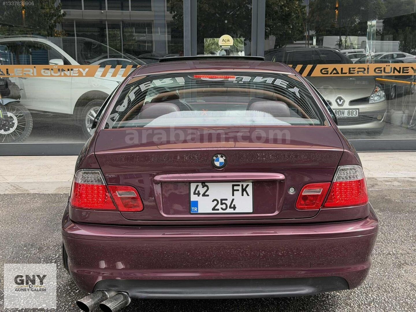 Galeriden BMW 3 Serisi 320Ci 2001 Model Konya 330.000 km Mor 6
