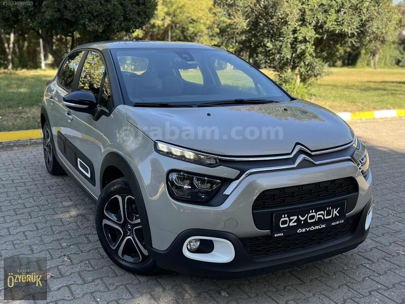 2023 MDL CİTROEN C3 1.2 T FEEL BOLT K.KARTA 12 TAKSİT