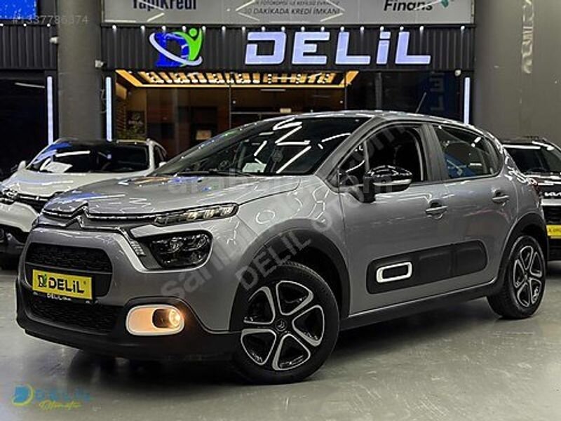 DELİL'DEN 2024 CITROEN C3 FeelBOLD HATASIZ 35.000KM GÜMÜŞ