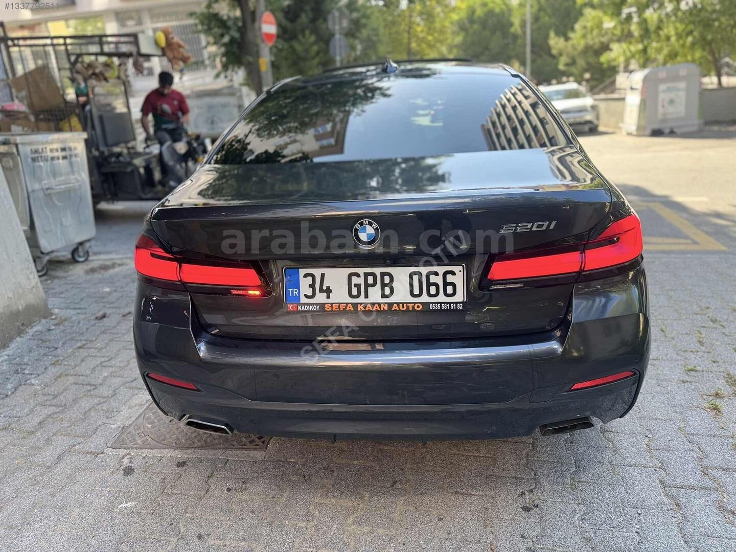 Galeriden BMW 5 Serisi 520i M Sport 2023 Model İstanbul 95.000 km Gri 7