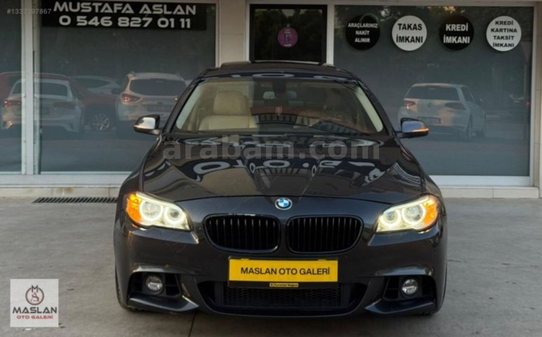 Galeriden BMW 5 Serisi 520i Premium 2014 Model Antalya 200.000 km Füme 3
