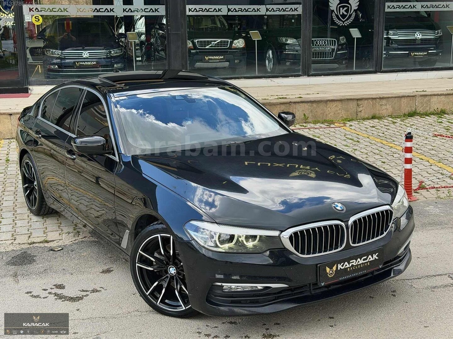Galeriden BMW 5 Serisi 520i Prestige 2017 Model Afyonkarahisar 163.000 km Siyah 3