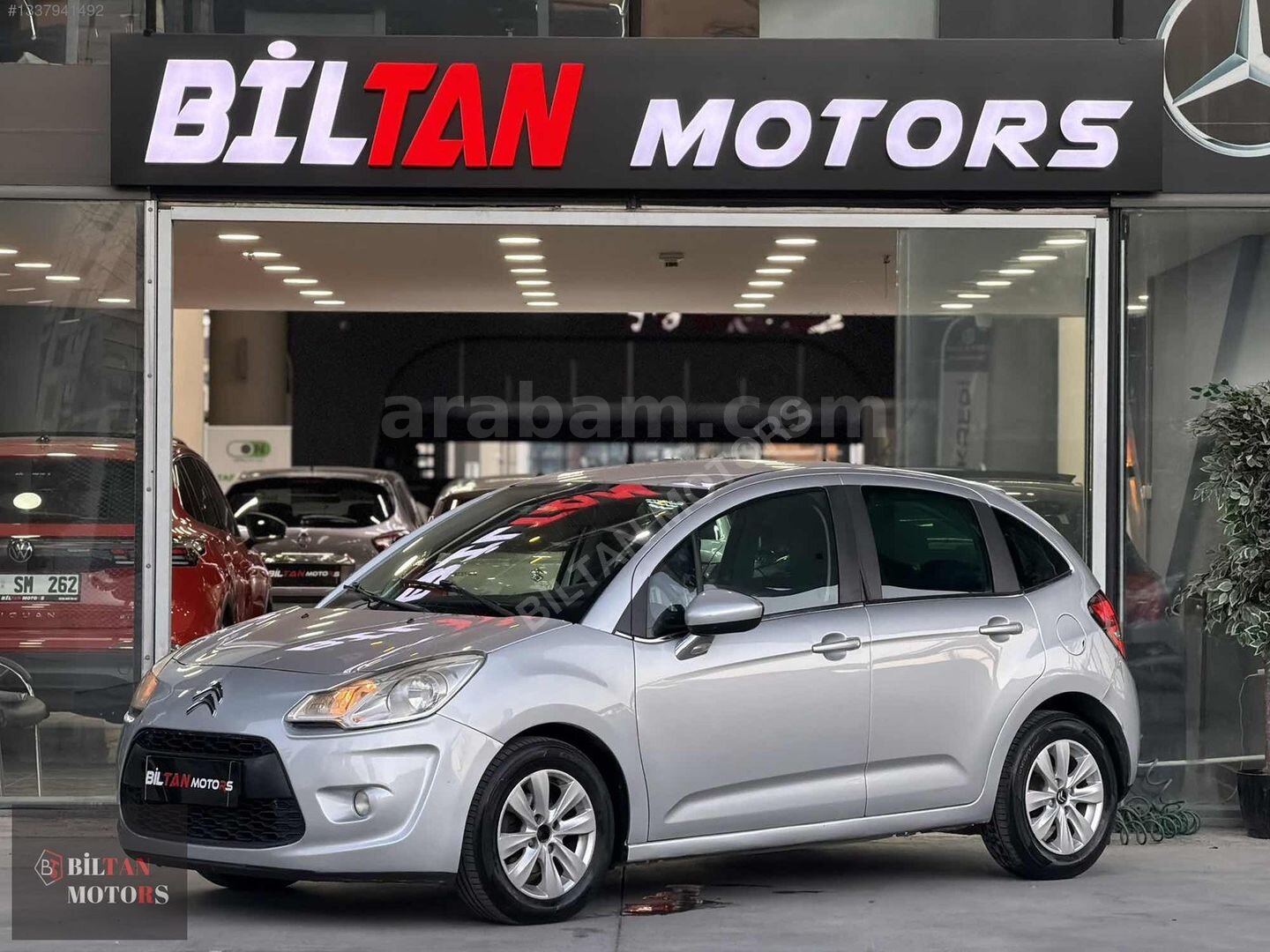 BİLTAN MOTORS/C3/D.KLİMA/SİS/ÇELİKJANT/160.000KM/36AYSENET 3